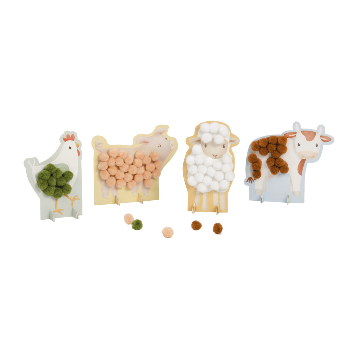 Cartões PomPom | Little Farm - Little Dutch