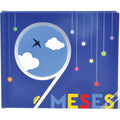 Livro pop-up 9 Meses de Jean-Marc Fiess, Edicare