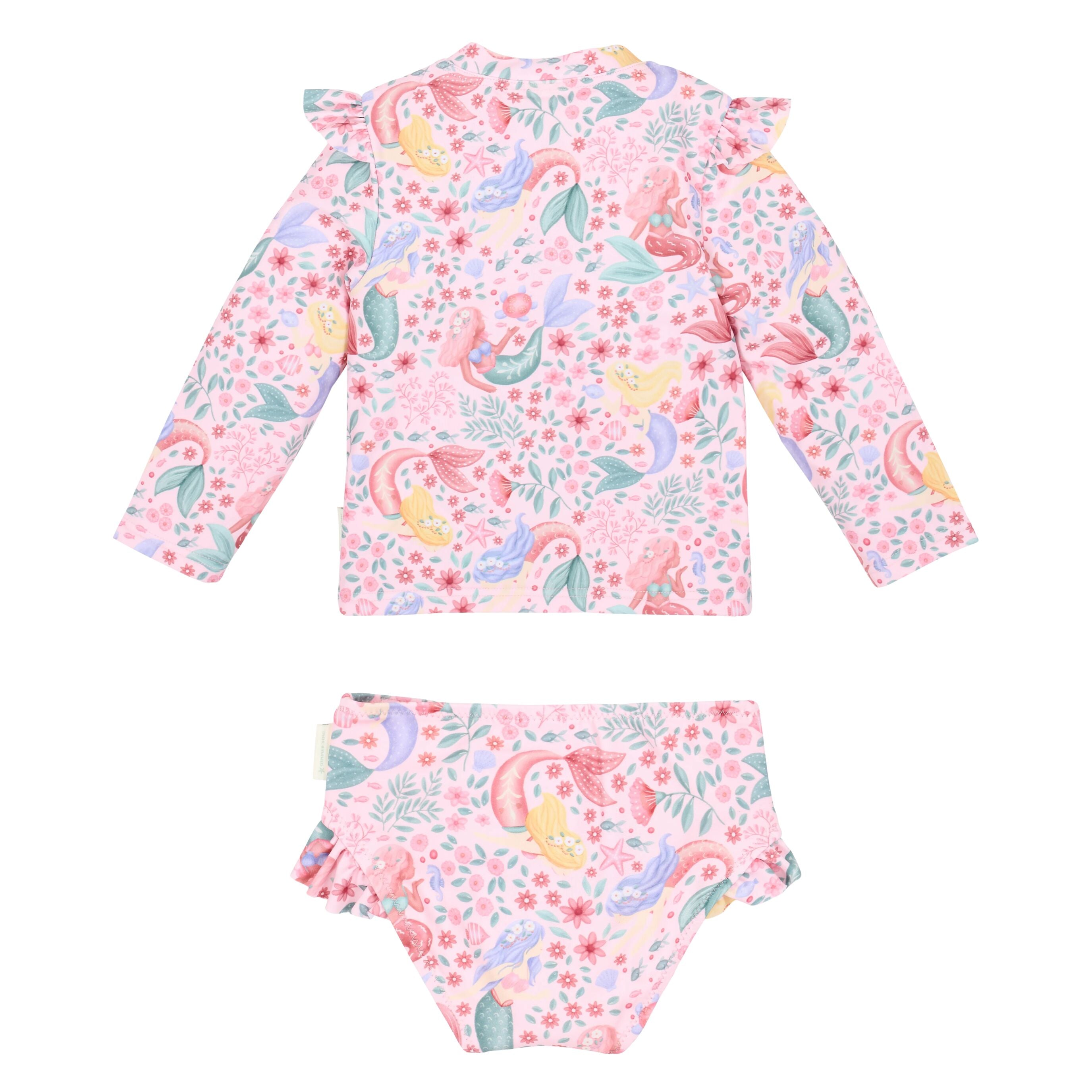 Conjunto de Banho | Camisola Manga Comprida e Cueca | Dreamy Mermaid