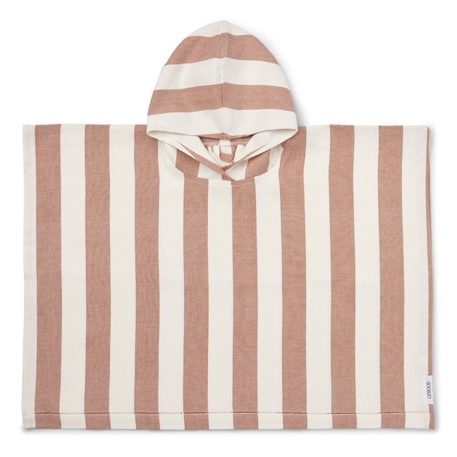 Poncho | Roomie | Tuscany rose / Creme