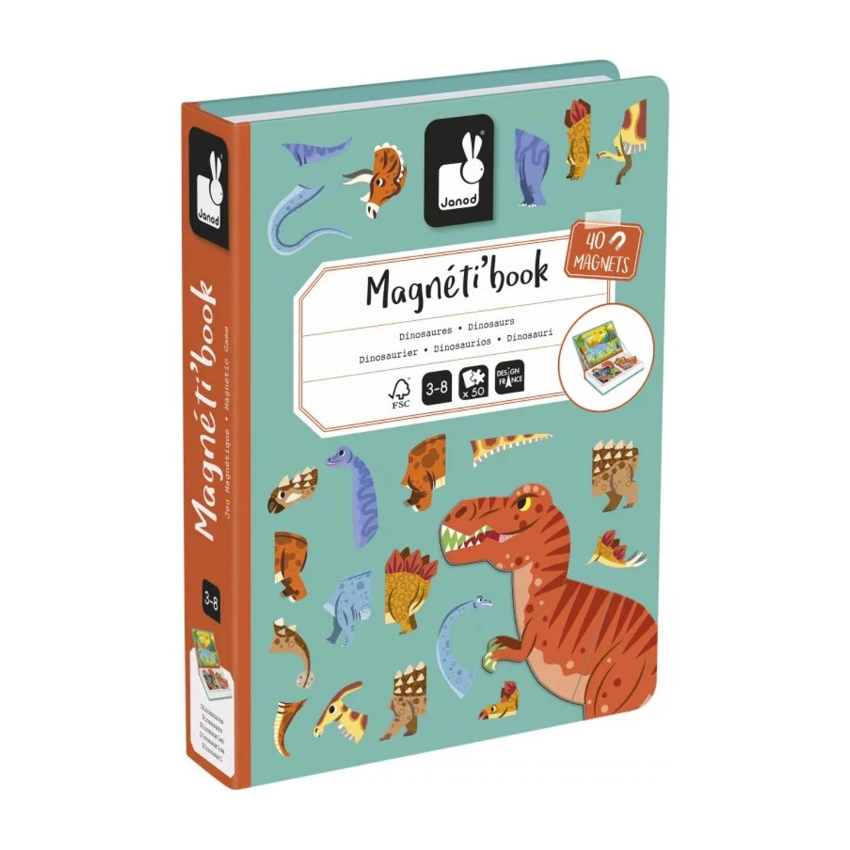 Magneti Book | Dinossauros