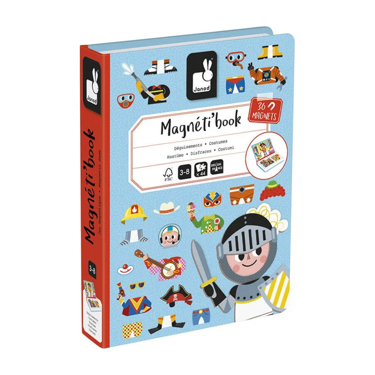 Magneti Book | Disfarces Rapazes