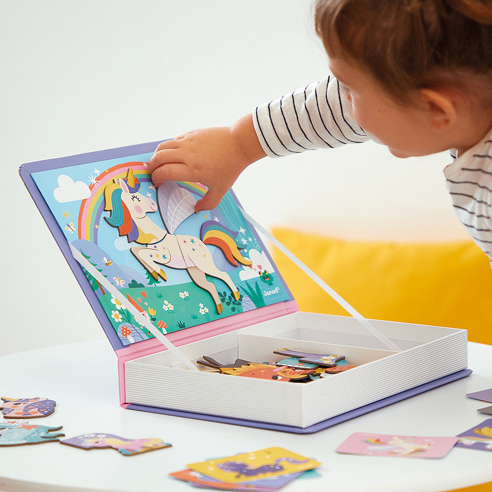 Magneti'Book Unicórnios Janod