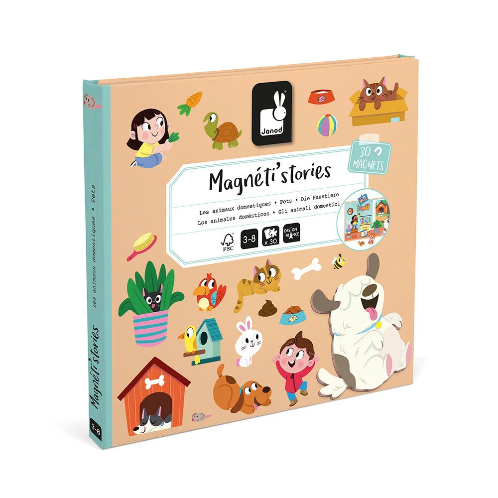 Magnéti'Stories Animais de Estimação Janod