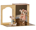 Ballet mice in dance studio | Maileg | Little sister and brother