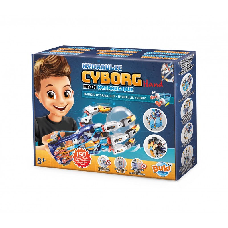 Mão Hidráulica Cyborg | Para Construir | 150 Peças