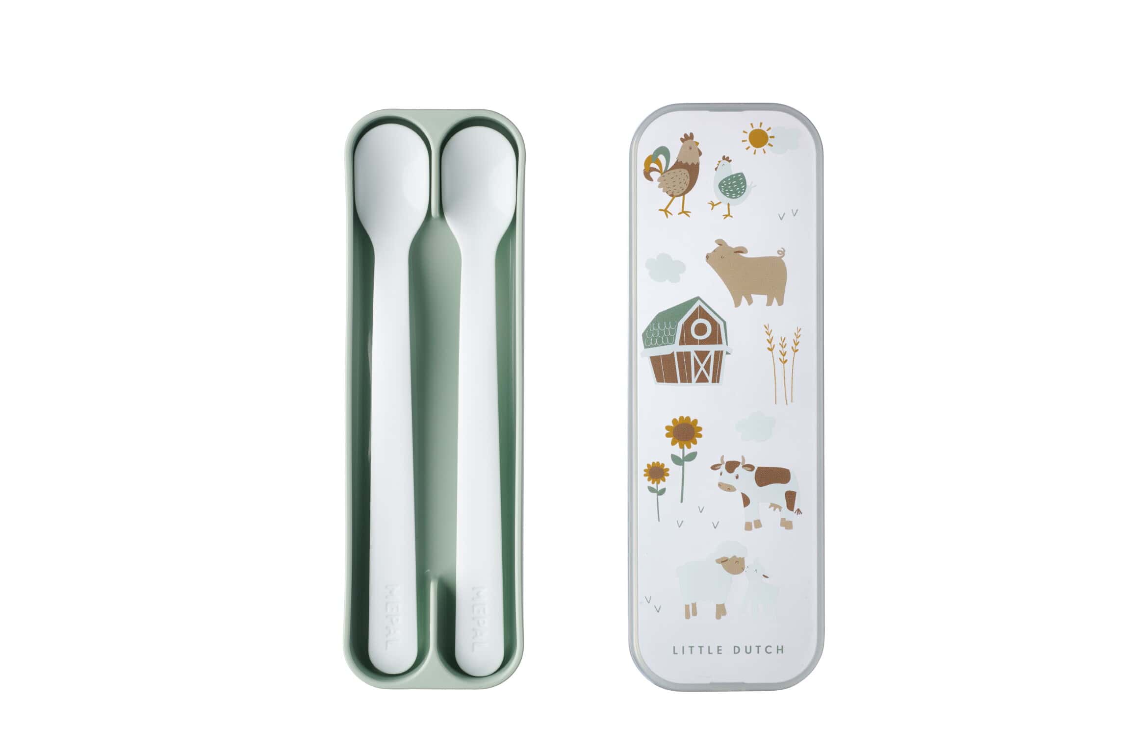 Set de 2 Colheres | Longas | Little Farm