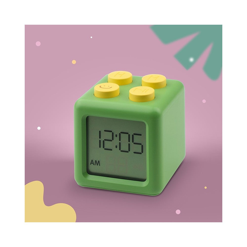 Despertador | Cubo | Verde