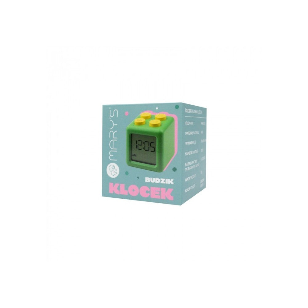 Despertador | Cubo | Verde