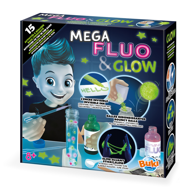 Mega Fluo e Glow | Brilha no escuro