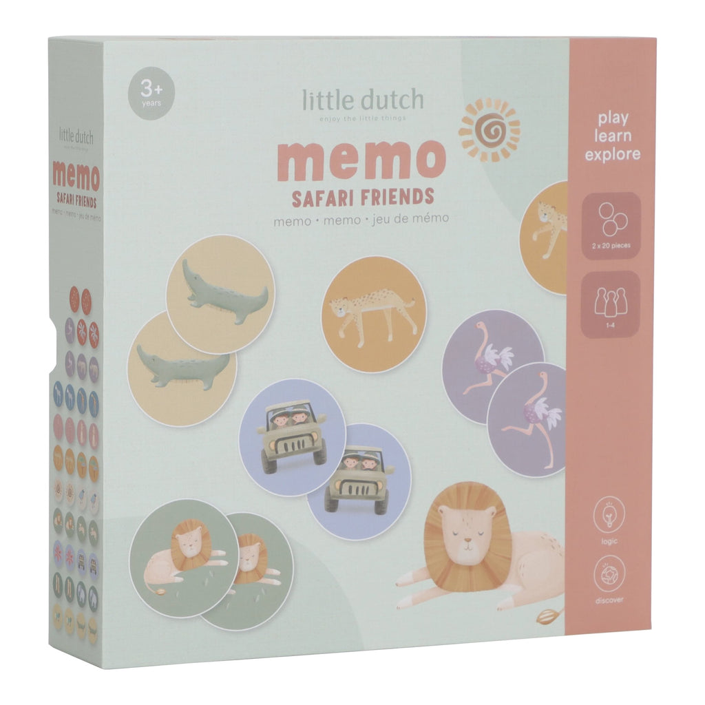 Jogo de Memória | Safari Friends