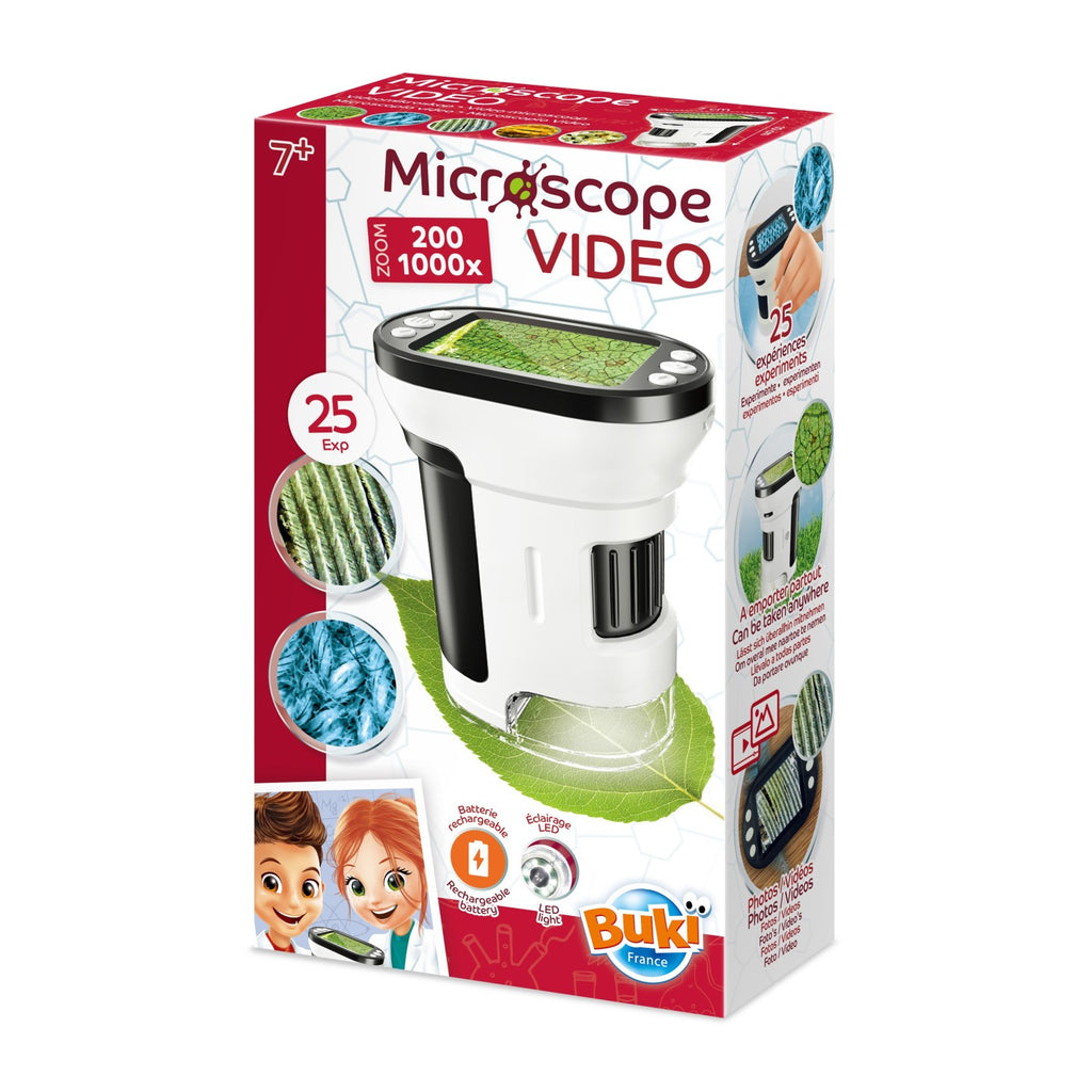 Microscópio Vídeo Ampliação 200x a 1000x Buki