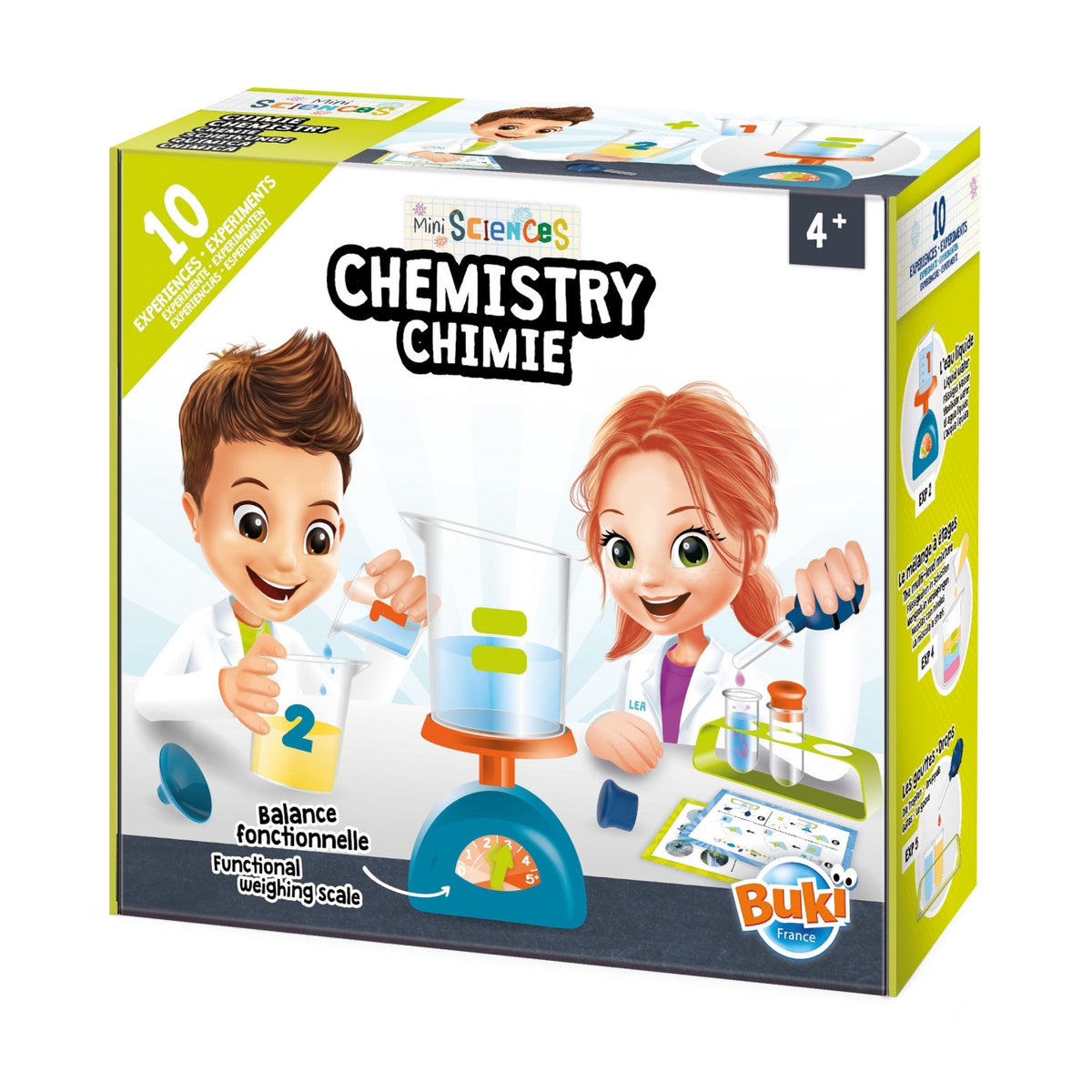 Mini Sciences Química 10 experiências Buki