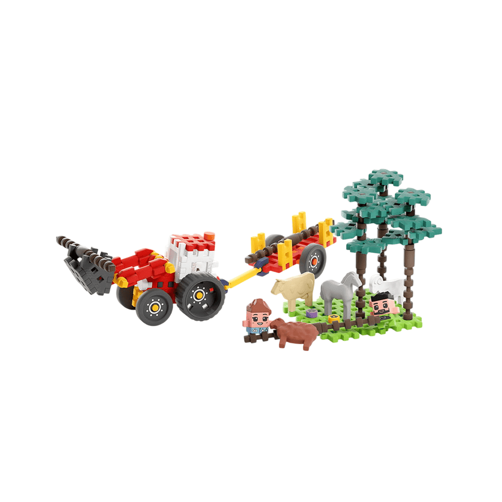 Mini WAFFLE City | Agricultor | Missão Resgate Florestal | 100 pcs