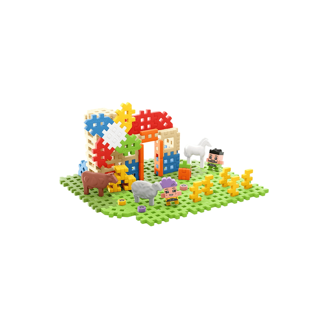 Mini WAFFLE City | Agricultor | Moinho | 100 pcs