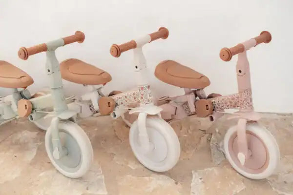 Triciclo Sunny Flower | 4 em 1 | Off White