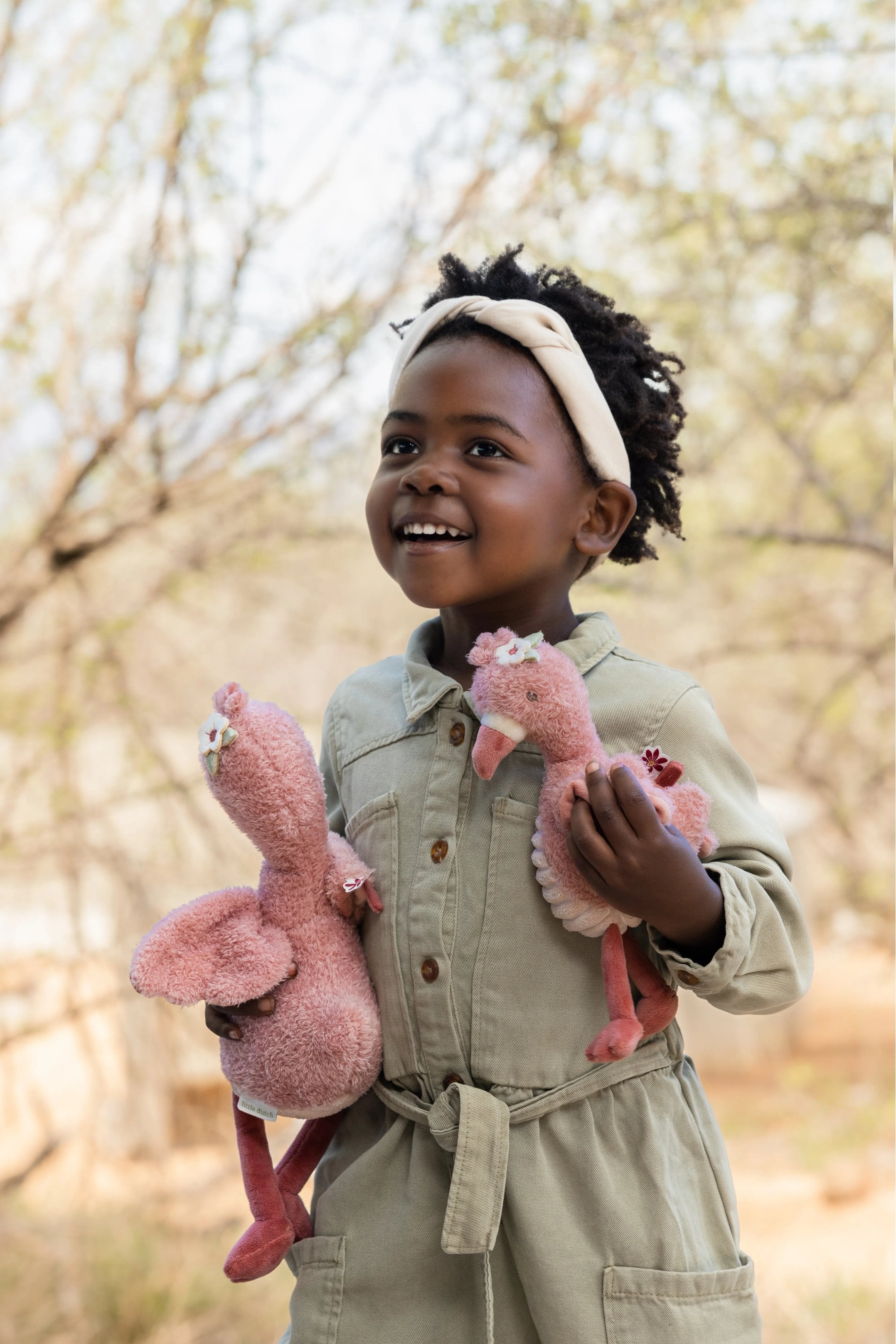 Peluche Flamingo | Rosa | 35 cm | Safari Friends