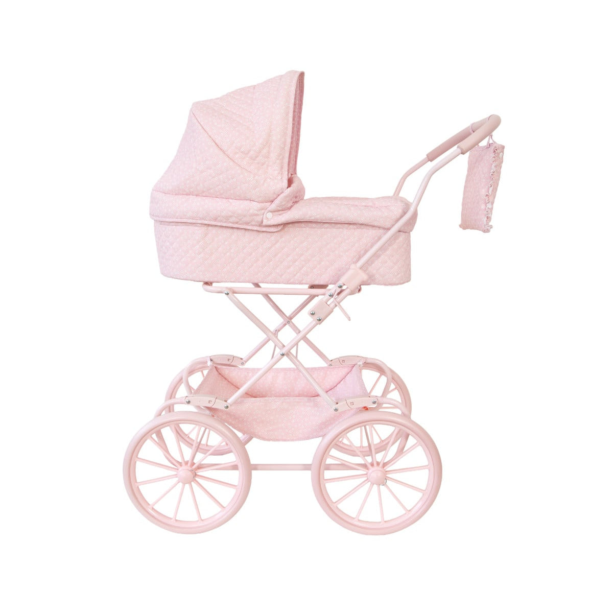 Carrinho de Bonecas Vintage com Alcofa Daisy