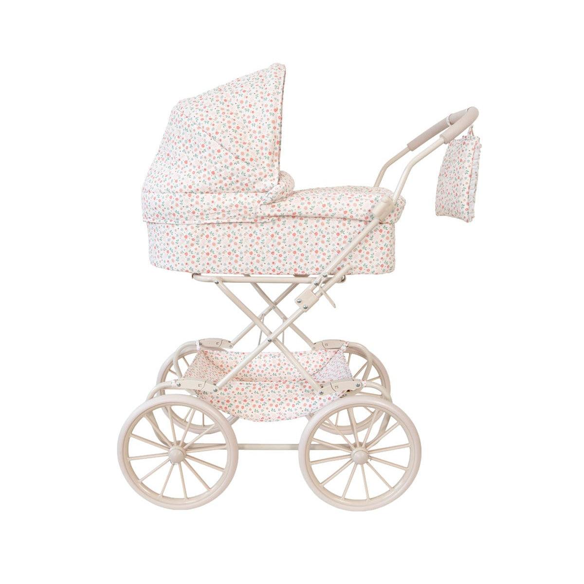 Carrinho de Bonecas Vintage com Alcofa Autumn Garden