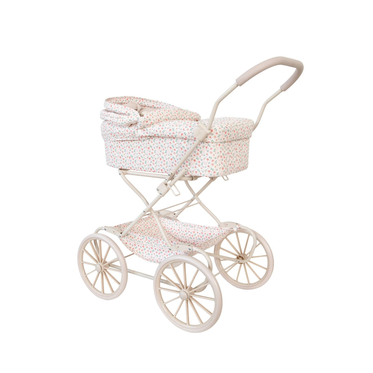 Carrinho de Bonecas Vintage com Alcofa Autumn Garden