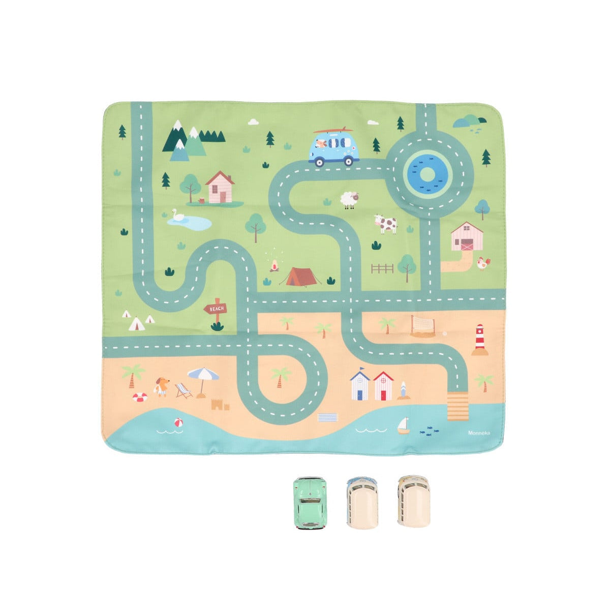 Individual de Mesa Circuito Férias com 3 Carros