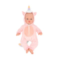 Boneca Helena de Corpo Mole com Pijama Unicórnio