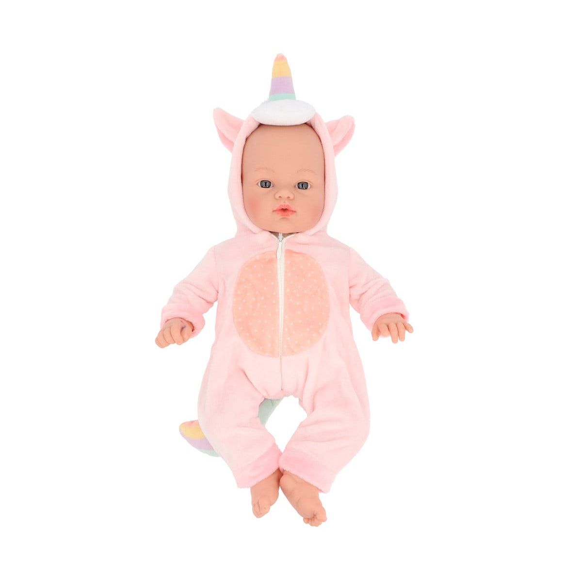 Boneca Helena de Corpo Mole com Pijama Unicórnio
