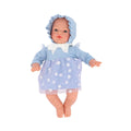 Boneca Helena de Corpo Mole com Vestido Blue Flowers