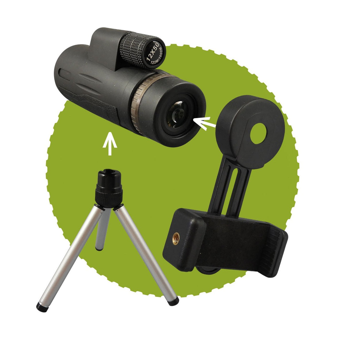Monóculo Expert Zoom 12x Buki - imagem 3