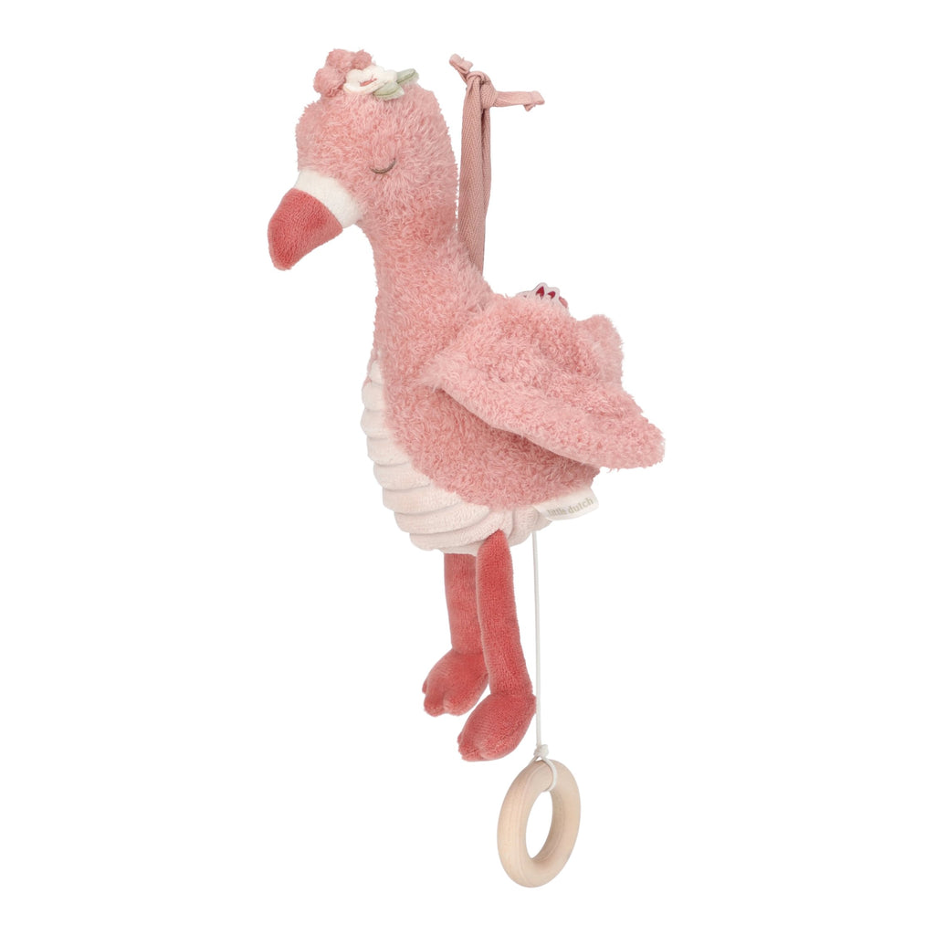 Caixa de Música Flamingo | Rosa | Safari Friends