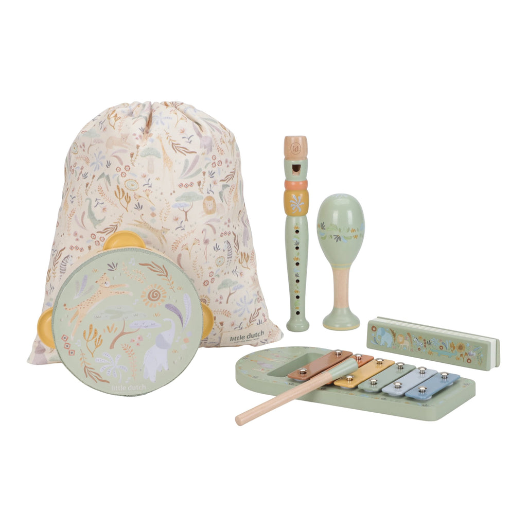 Conjunto Musical | Verde | Safari Friends