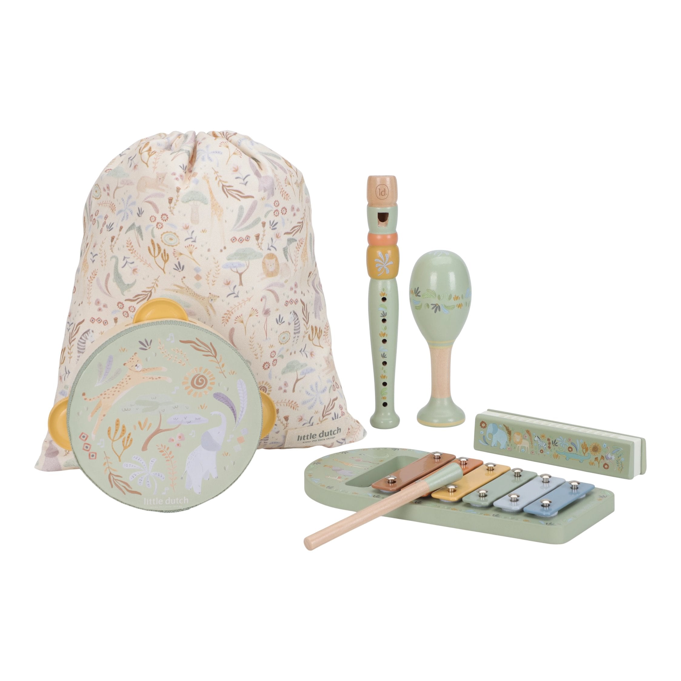 Conjunto Musical | Verde | Safari Friends
