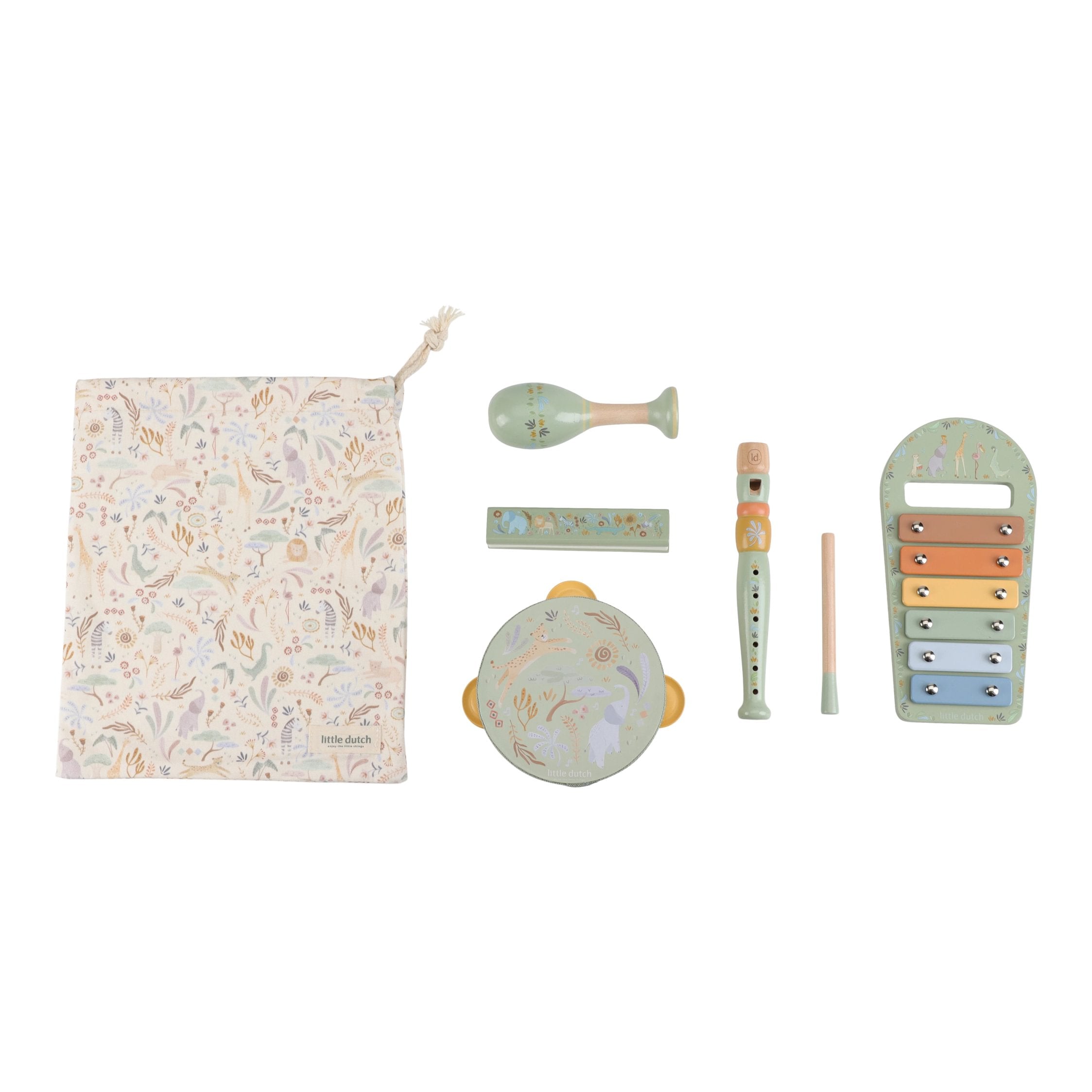 Conjunto Musical | Verde | Safari Friends