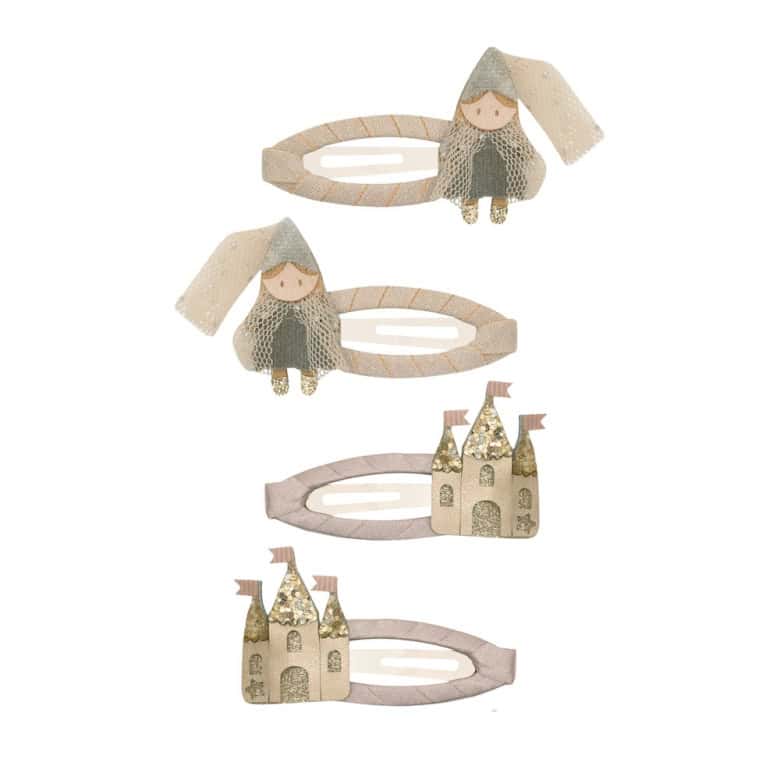 Pack 4 ganchos | Princess | Pink Muti
