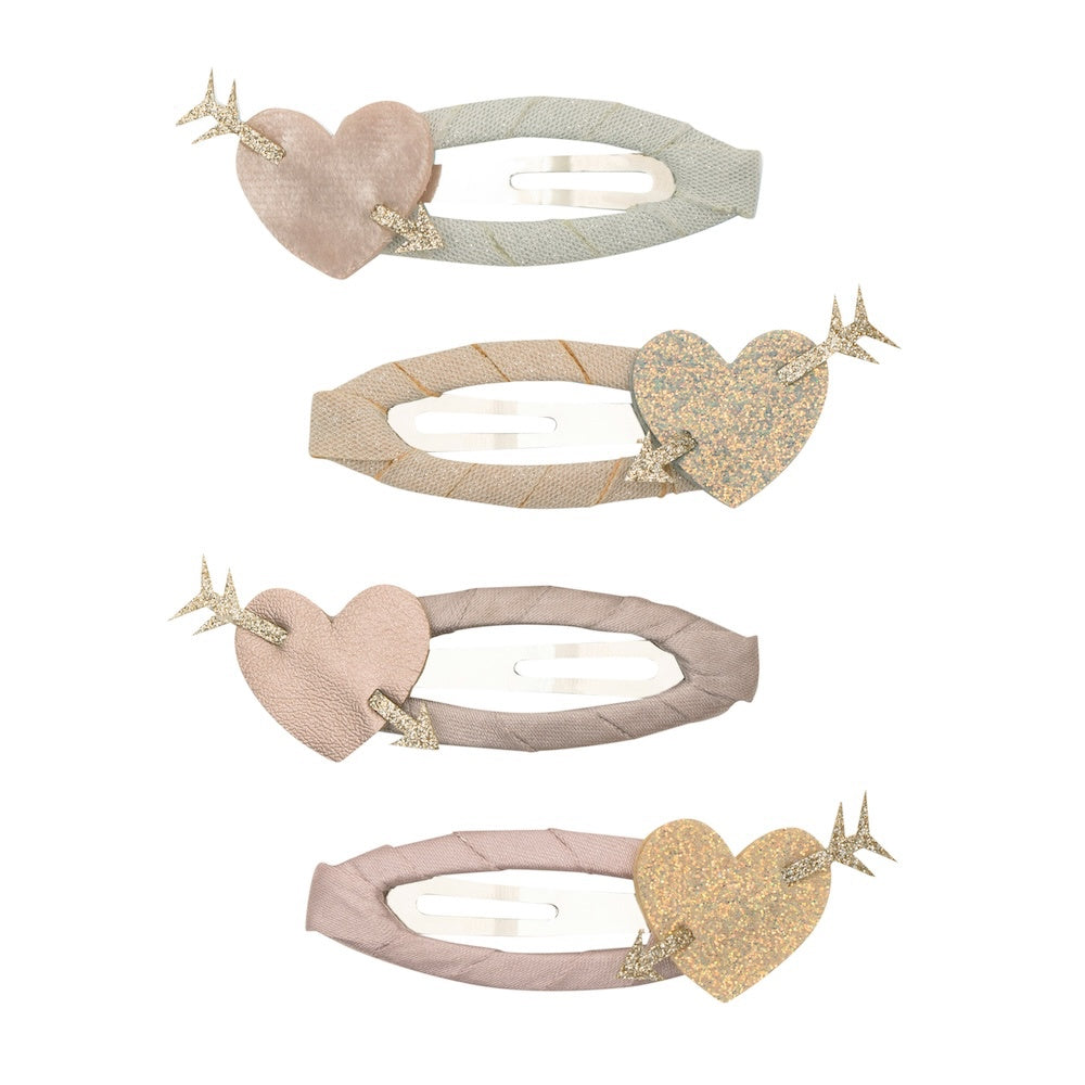 Pack 4 ganchos | Cupid Heart | Pink Multi