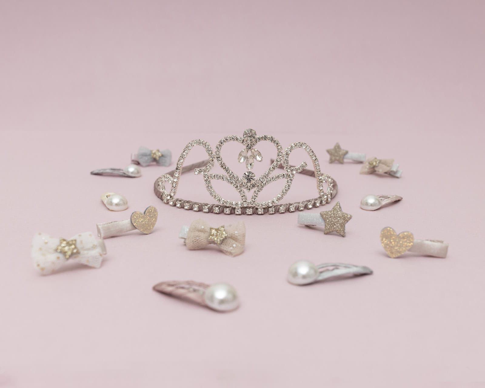 Pack 5 mini ganchos | Pearly | Pink Multi