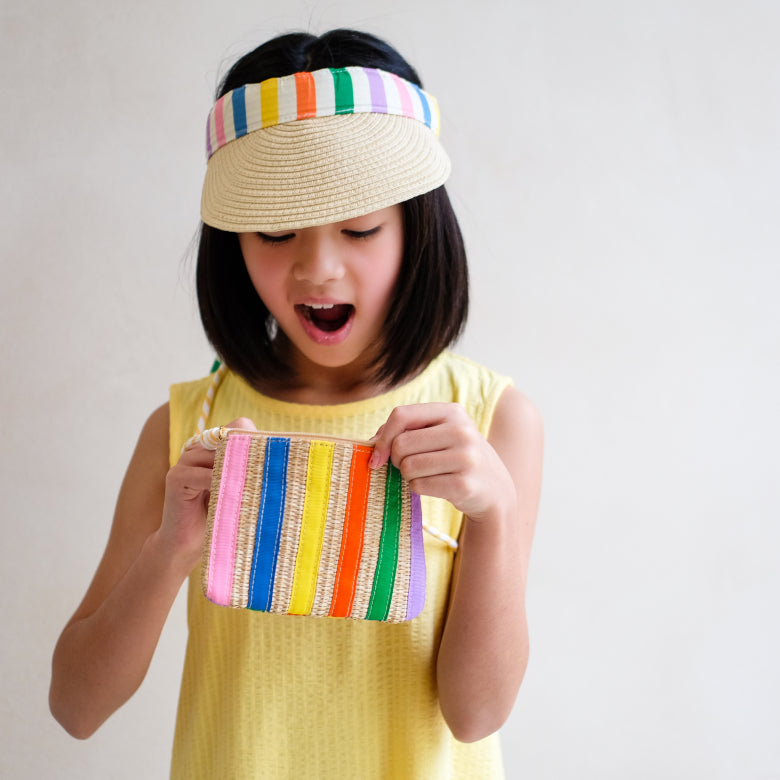 Mala | STRIPED STRAW | BRIGHT MULTI