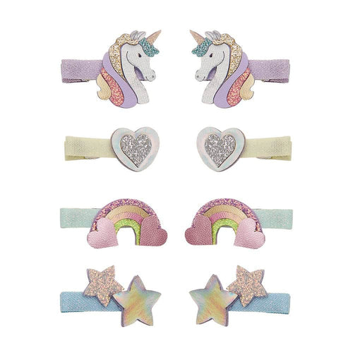8 Mini Ganchos | DREAMY UNICORN