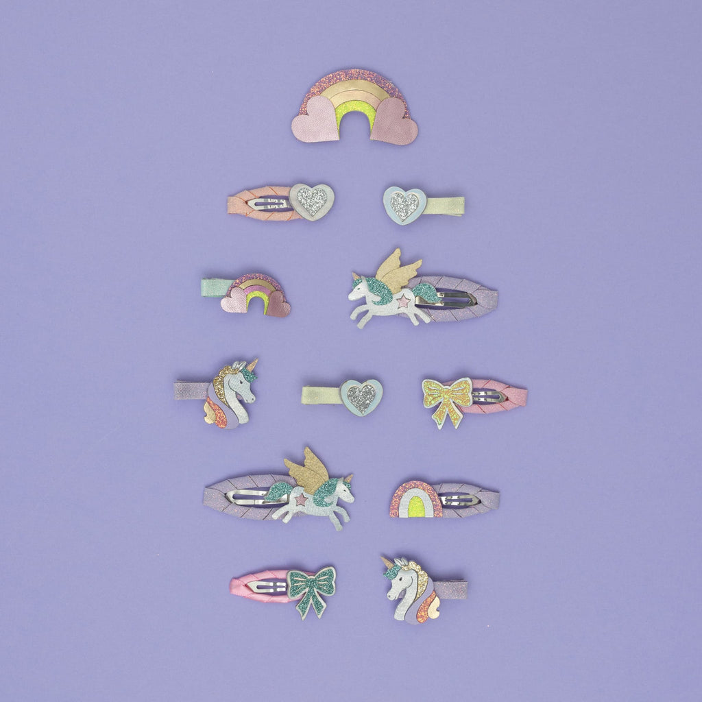 8 Mini Ganchos | DREAMY UNICORN
