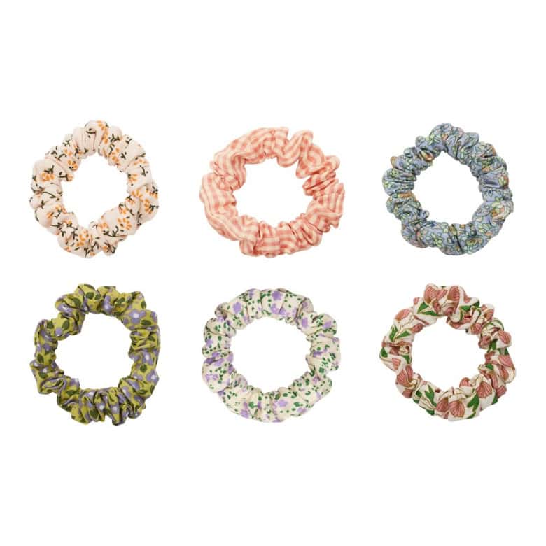 6 Scrunchies | SPRING FLORAL