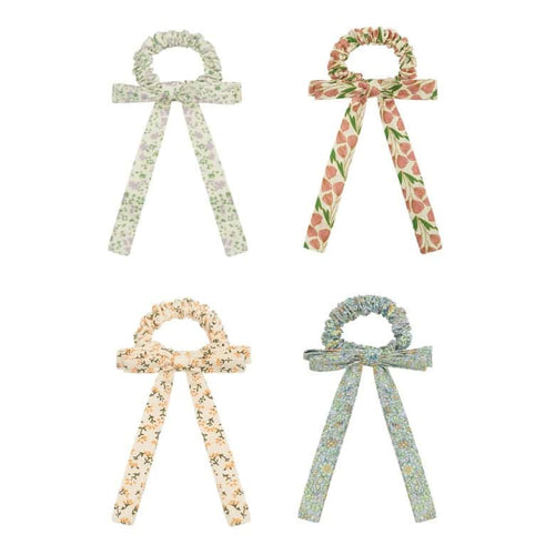 4 Scrunchies | FLORAL BOW
