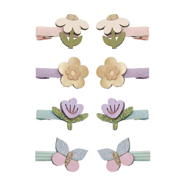 8 Mini Ganchos | FLOWER GARDEN