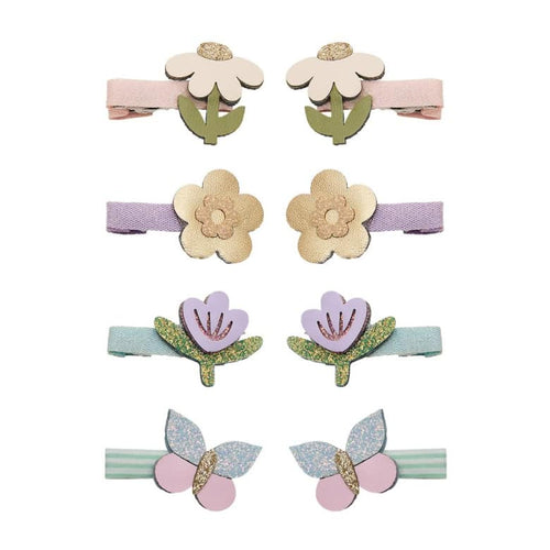 8 Mini Ganchos | FLOWER GARDEN