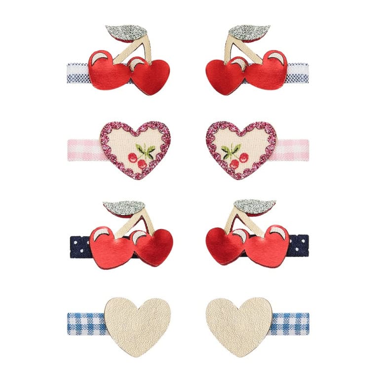 8 Mini Ganchos | RED CHERRIES