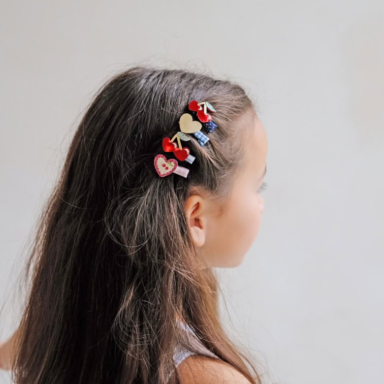 8 Mini Ganchos | RED CHERRIES