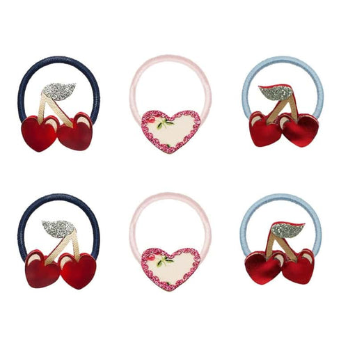 6 Mini Elásticos | RED CHERRIES