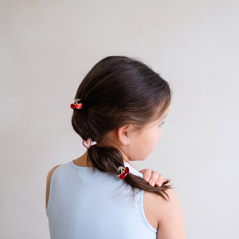 6 Mini Elásticos | RED CHERRIES