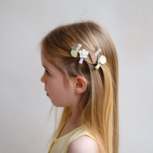8 Mini Ganchos | PEACHY CITRUS