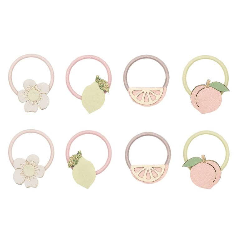 8 Mini Elásticos | PEACHY CITRUS