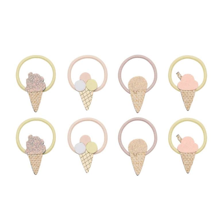 4 Mini Elásticos | ICE CREAM